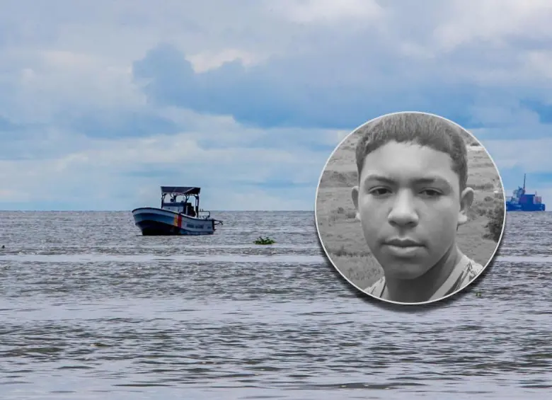 El joven de 17 años, identificado como Julio Lara Gutiérrez, fue encontrado sin vida cerca de una playa de Necoclí. FOTOS: Juan Antonio Sánchez y Cortesía