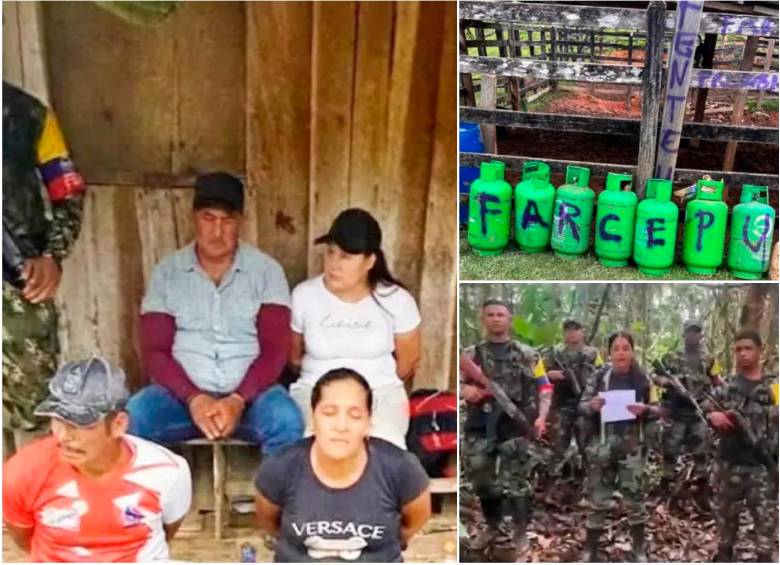 En un video, las disidencias de las Farc se atribuyeron la masacre perpetrada en Remedios en la que murieron cuatro personas. FOTOS: Cortesía