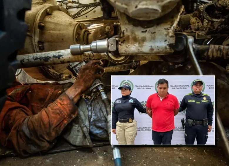 El mecánico se había fugado de una estación de Policía en Venezuela en 2024. FOTO: Camilo Suárez y Cortesía