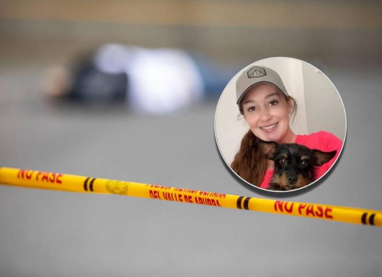 Kelly Knight fue encontrada muerta en su apartamento en Medellín en 2019. FOTOS: Edwin Bustamante y Cortesía