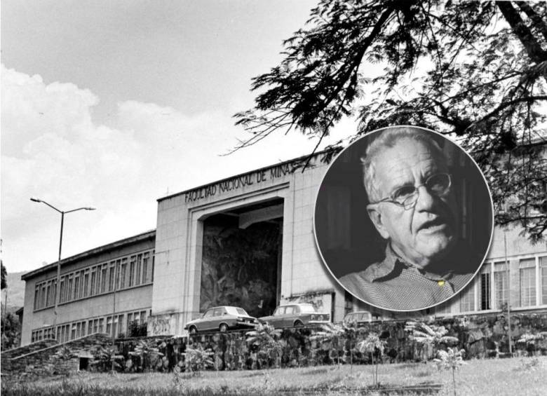 El ingeniero Ignacio Arbeláez (Q.E.P.D) fue un reconocido docente de la Universidad Nacional. FOTOS: Archivo y Cortesía