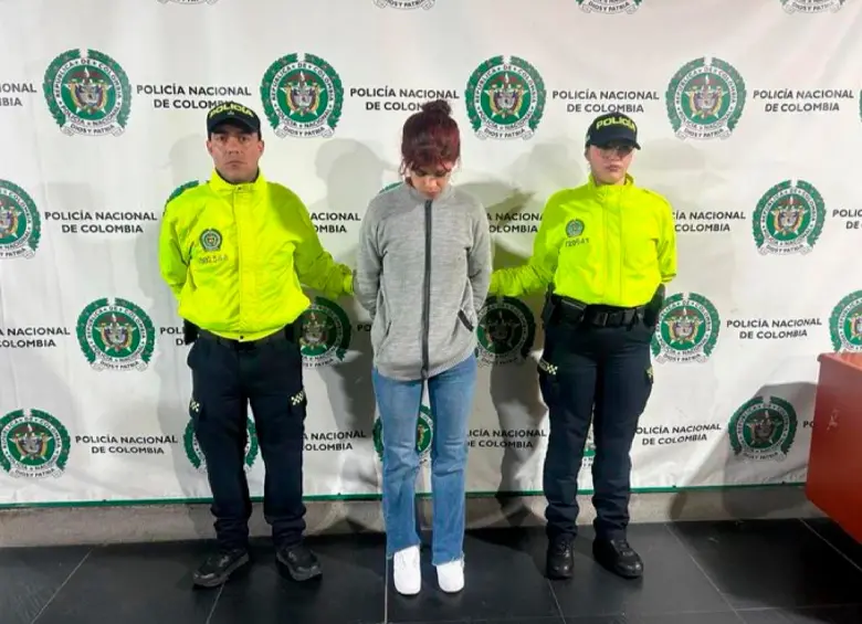 Alias Gabriela permanecerá detenida mientras avanza el proceso en su contra, es acusada de tres delitos. FOTO CORTESÍA