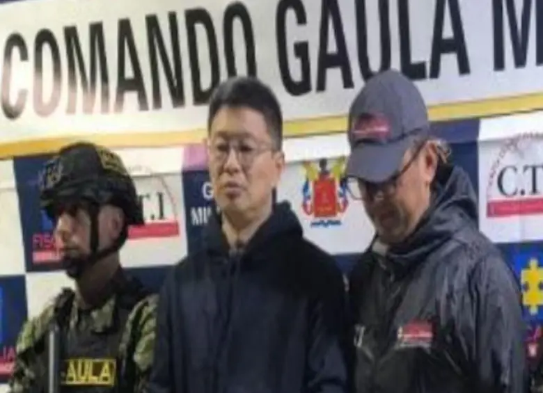 Alias Chokan, capturado por lavado de activos. Es ciudadano chino. Foto: redes
