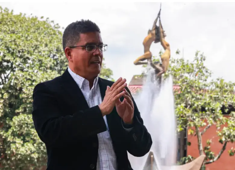El rector de la Universidad de Antioquia, John Jairo Arboleda Céspedes, anunció su renuncia formal al cargo luego de que el Ministerio de Educación Nacional le notificara. FOTO: Cortesía