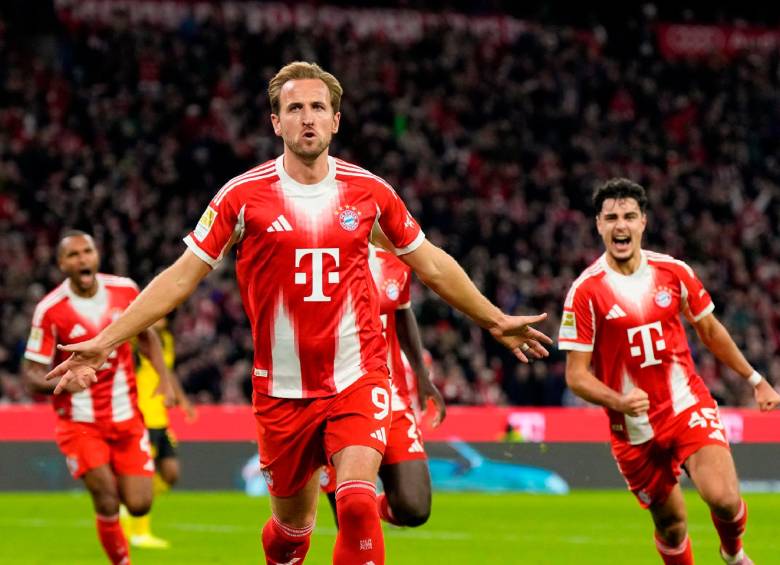 Harry Kane ya suma 104 goles en su historial con el Bayern Munich. FOTO: X-Bayern