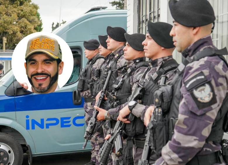 El presidente Abelardo De la Espriella, desde campaña, prometió la construcción de diez mega cárceles en el país. Fotos: USPEC y El Colombiano
