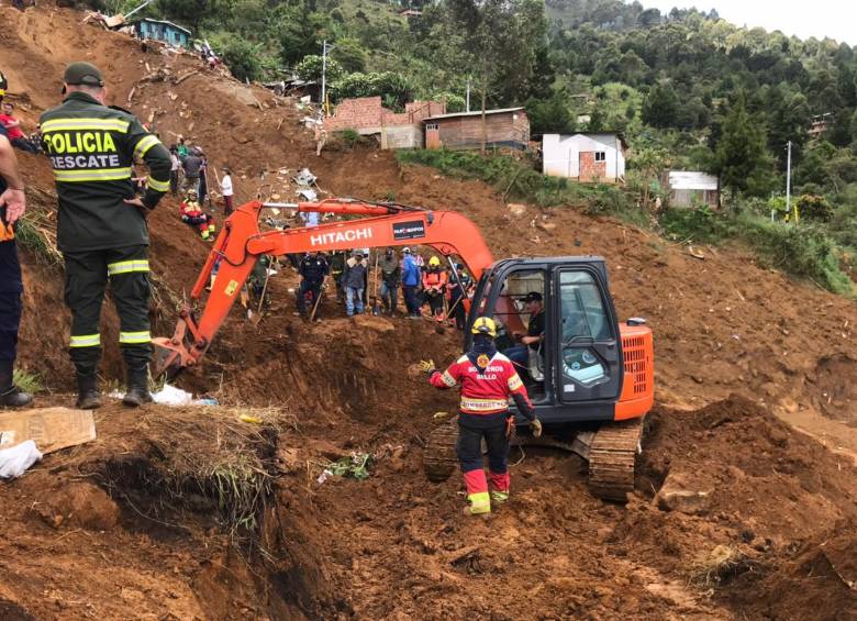 Imagen de referencia de una emergencia en del departamento de Antioquia. Foto: Laura Rosa Jiménez Valencia.