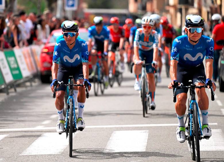 Egan y Éines esperans ser protagonistas en las tres etapas que restan en el giro catalán. FOTO X-MOVISTAR