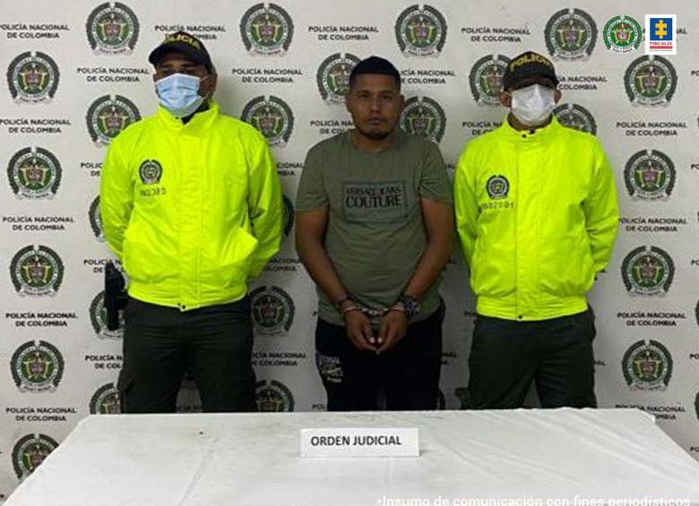 Alias “Richard” sería el encargado de cometer asesinatos en la región del Bajo Cauca, según las autoridades. Foto: Fiscalía General de la Nación.
