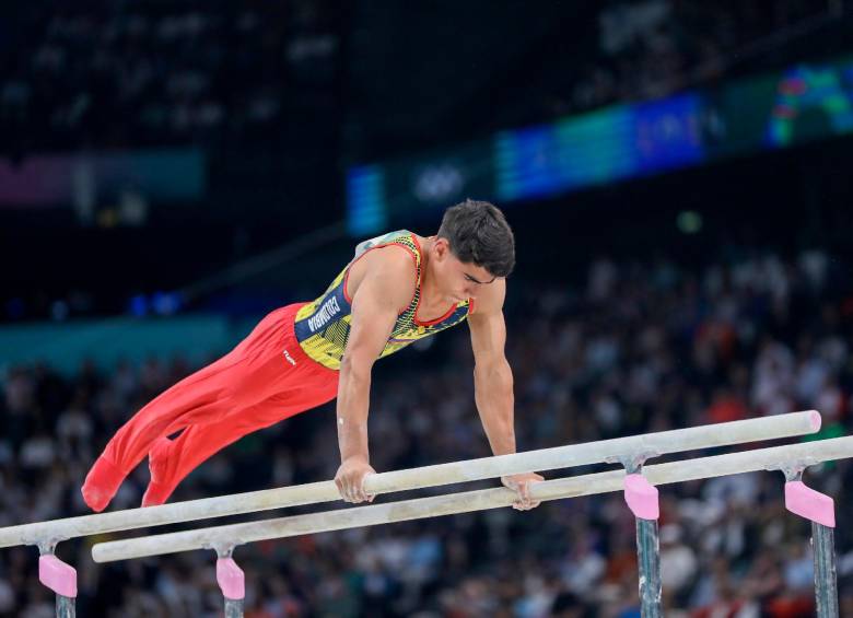 Ángel Barajas dejó una grata sensación en su debut olímpico en París. FOTO X-COC