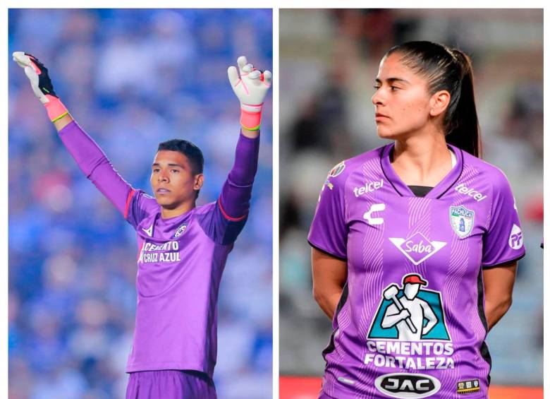 Kevin Mier y Catalina Usme son figuras en las ligas de México y sus equipos están en semifinales. FOTO: Getty