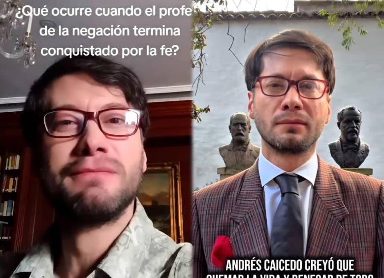 Sergio Esteban Vélez, escritor y comunicador antioqueño de 42 años, fue designado director del Instituto Caro y Cuervo por la ministra de Culturas Paola Holguín. FOTO redes sociales @CaroyCuervo