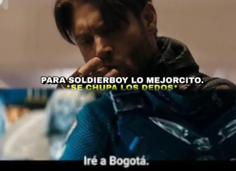 Esta es la escena polémica de The Boys, serie de Prime Video, cuya quinta temporada generó malestar en Colombia por diálogos que asocian al país con drogas y turismo sexual. FOTO cortesía