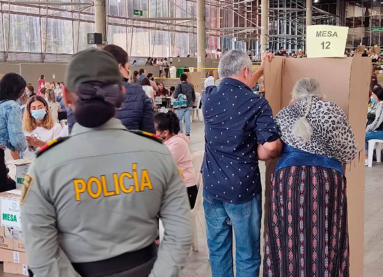 22,6 millones de personas acudieron a las urnas en esta segunda vuelta presidencial. FOTO JAIME PÉREZ