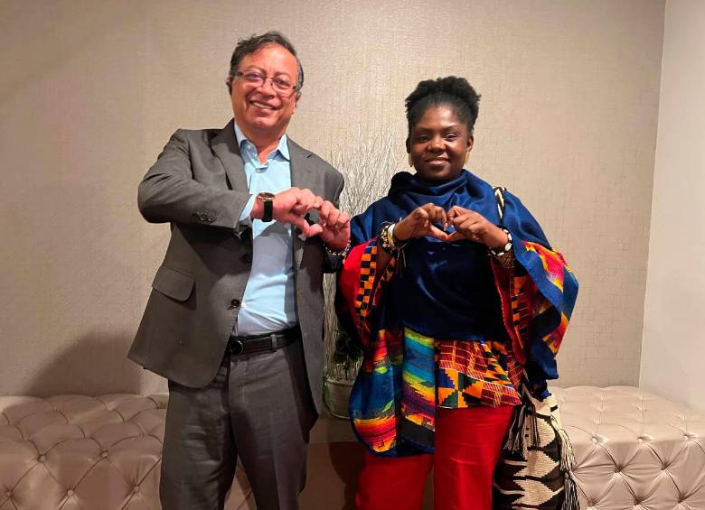 Gustavo Petro y Francia Márquez. FOTO CORTESÍA