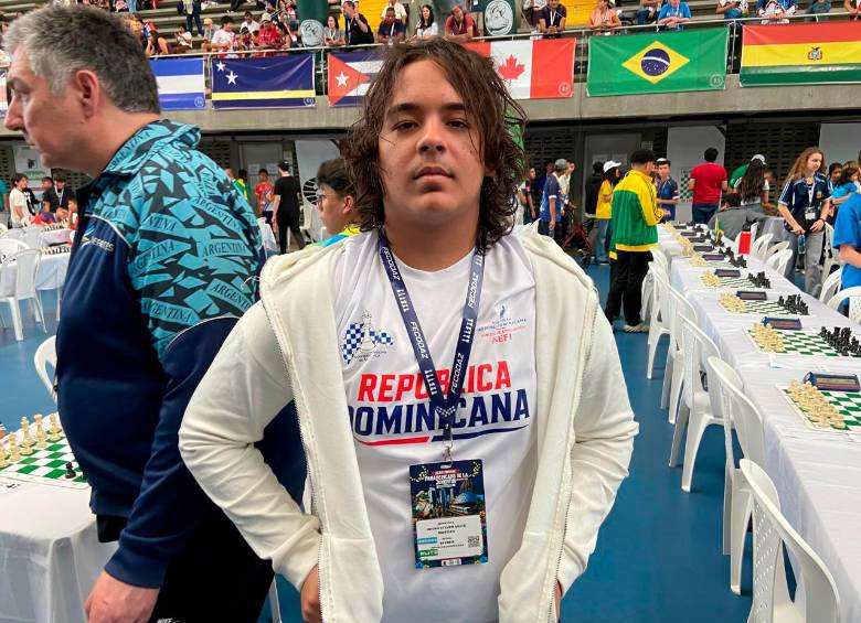 Johan Mejía representa a República Dominicana en la categoría sub-18. FOTO: Juan Andrés Jiménez Galvis