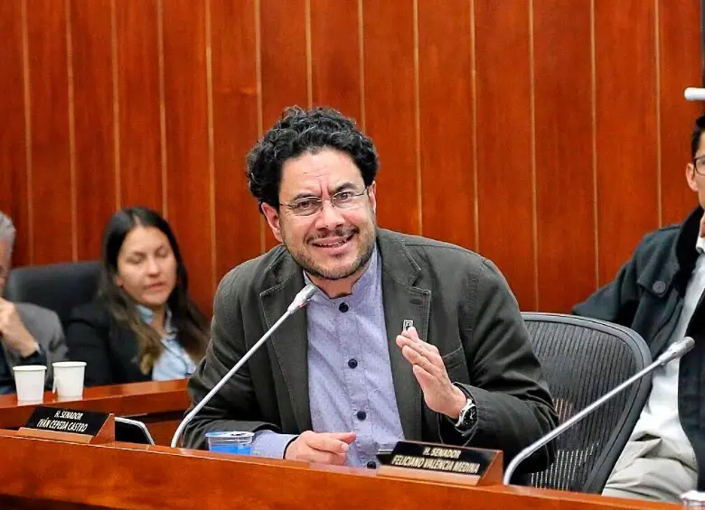 Iván Cepeda, candidato presidencial que puntea las encuestas. FOTO: COLPRENSA