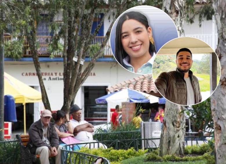 El hecho, ocurrido en el parque principal del municipio, se volvió viral en redes sociales y ya es materia de investigación por parte de las autoridades. FOTO: Cortesía redes sociales