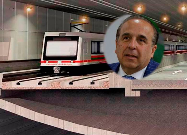 Ministro de Transporte Guillermo Reyes no dio claridades sobre el tren del río. FOTOS: cortesía y esneyder gutiérrez