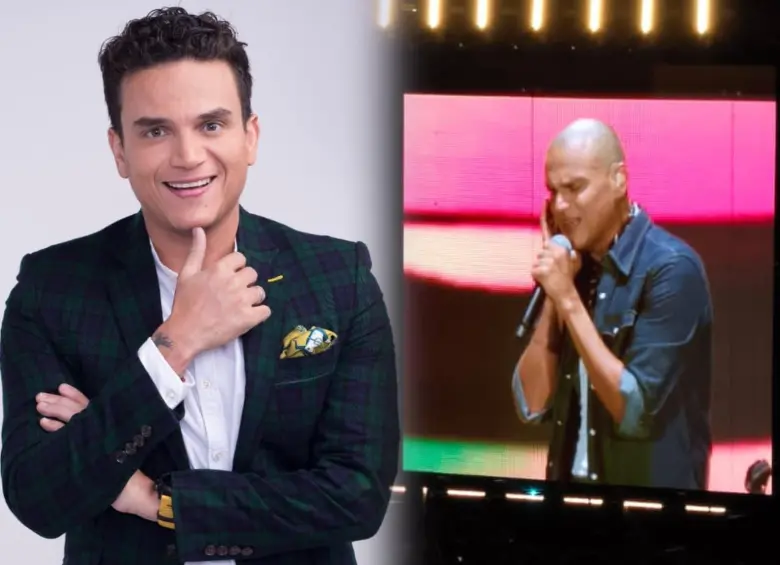 Silvestre Dangond apareció completamente calvo en su concierto de la Feria de las Flores 2026 en el Atanasio Girardot. FOTO Colprensa-cortesía