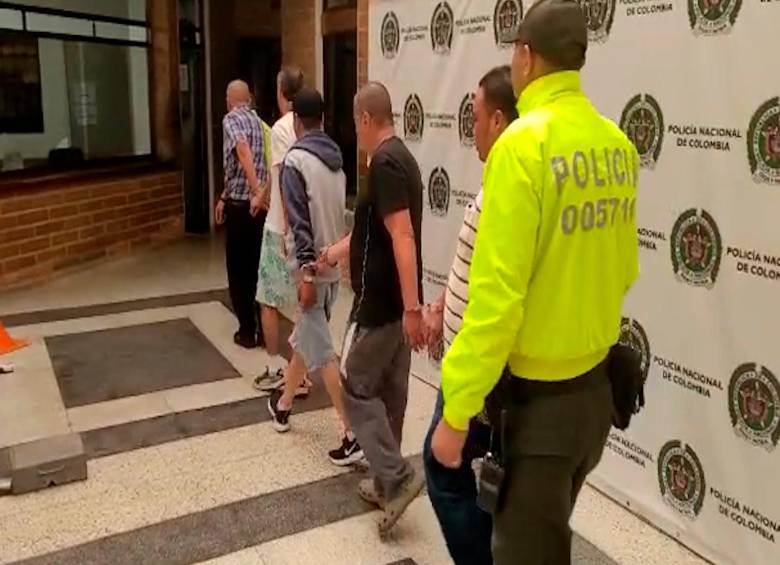 La investigación para dar con los responsables duró más de un año. Foto: Cortesía Policía. 
