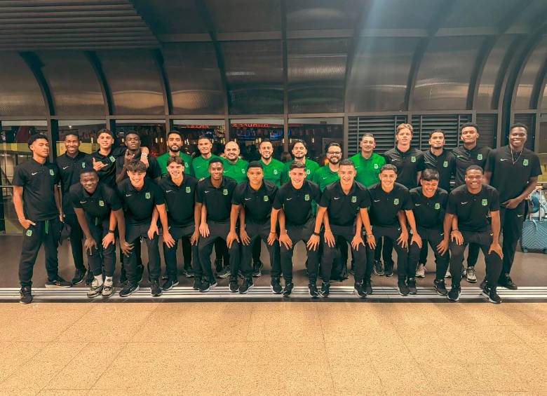Esta es la delegación campeona. Algunos jugadores ya han trabajado con el equipo profesional. FOTO CORTESÍA ATLÉTICO NACIONAL