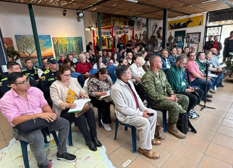 El pasado sábado se realizó una de las jornadas de seguimiento y garantías electorales en El Retiro. Allí se informó que ya se habían entregado los recursos. FOTO: CORTESÍA GOBERNACIÓN DE ANTIOQUIA