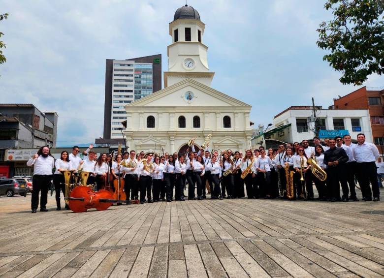 La banda sinfónica estará en el país ibérico hasta el próximo 9 de mayo. FOTO: Cortesía.