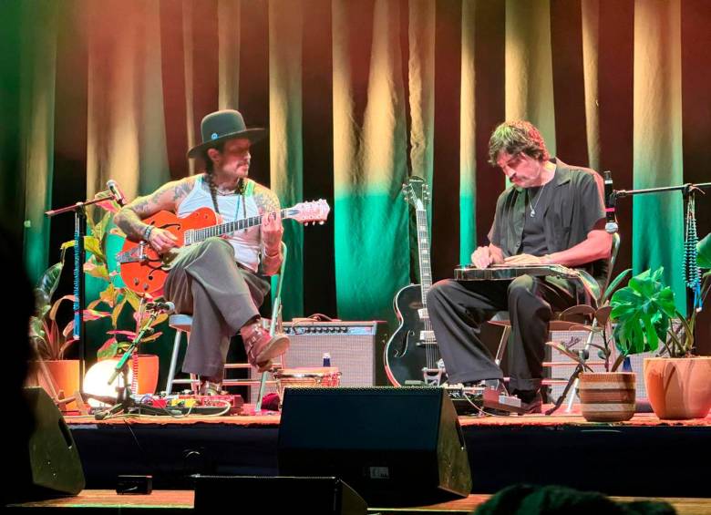 Estevan y Alejandro se presentaron por primera vez en Medellín. Su próxima parada será Sao Paulo. Foto: EL COLOMBIANO