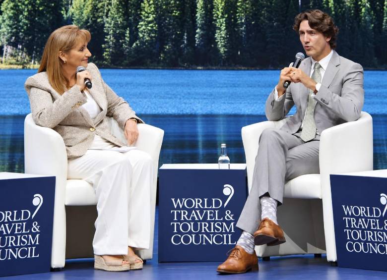 Justin Trudeau dijo en la cumbre del WTTC en Malta que Estados Unidos no hace sentir bienvenidos a los viajeros. Los canadienses van 20% menos. FOTO: Cortesía WTTC.