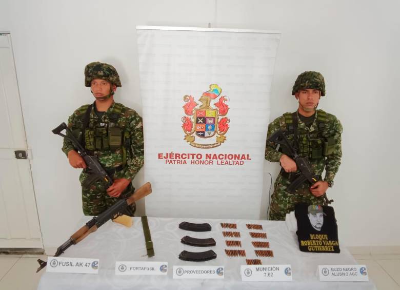 Capturaron a presunto integrante del Clan del Golfo encargado de cobrar extorsiones a ganaderos y comerciantes en Antioquia