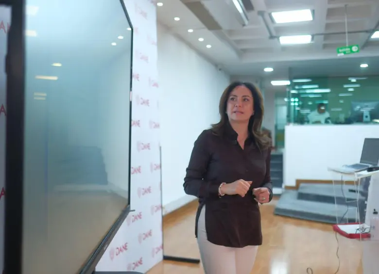 Piedad Urdinola, directora del Dane.