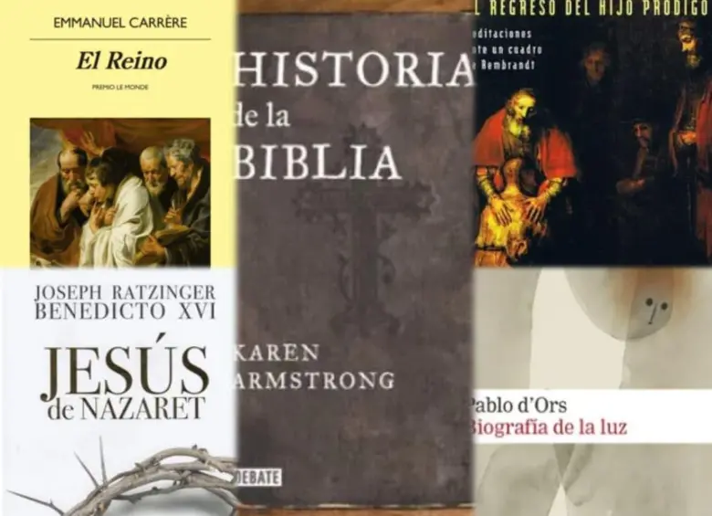 Esta selección tiene libros para creyentes y también para quienes se acercan a estas fechas desde la cultura más que desde la fe. FOTOS: Cortesía