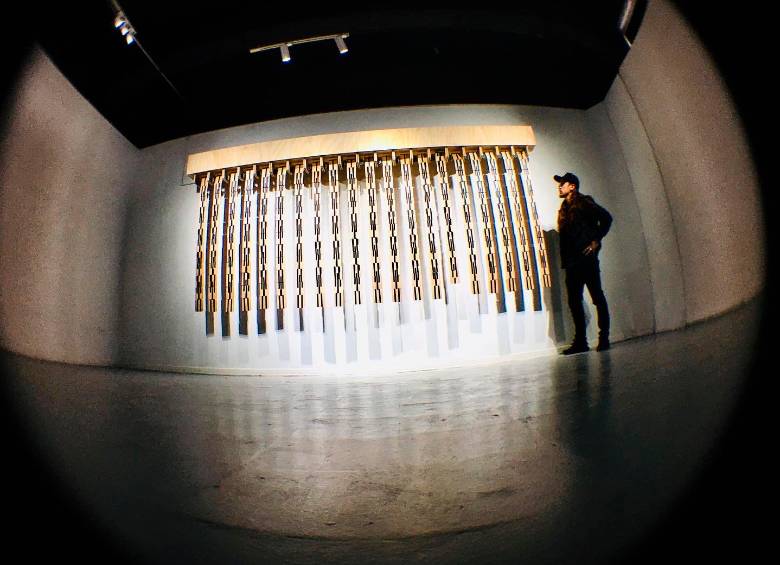 La instalación utiliza sensores que activan una masa acústica. FOTO Cortesía