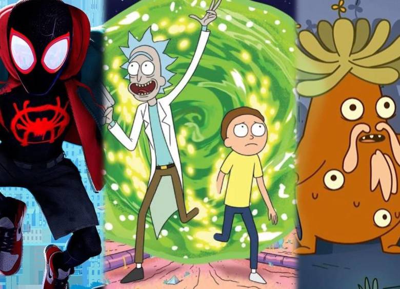 Varios colombianos están involucrados en reconocidas producciones, como la película Spiderman: Across the Spiderverse, y las series Rick y Morty, Frailejón Ernesto Pérez, entre otros. FOTOS cortesía