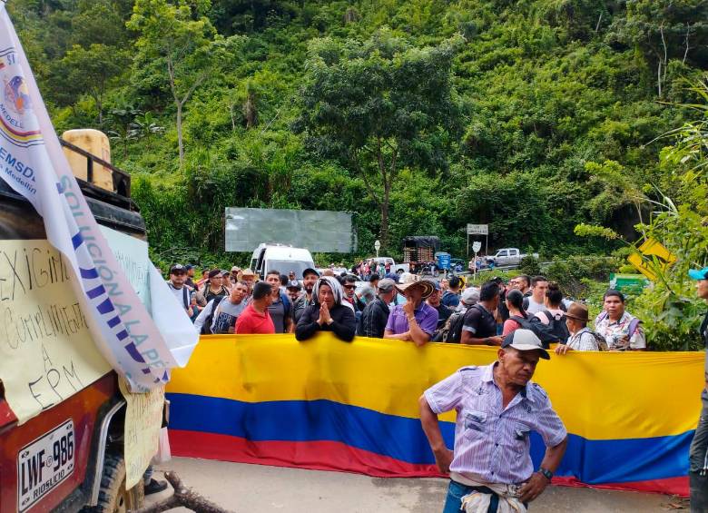 Según líderes de las manifestaciones se solicita una reunión con EPM y los pertinentes funcionarios para dar una solución pronta. 