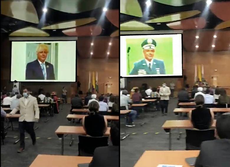 Daniel Quintero mostró memes del Alto Comisionado para la Paz, Juan Camilo Restrepo. FOTO: Redes sociales