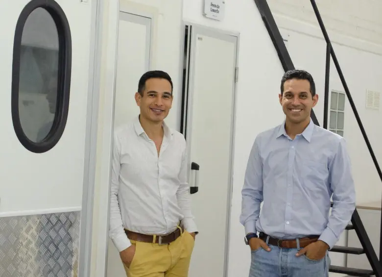 Mauricio Agudelo CEO y cofundador de Bialtec, y Darío Rueda, director de Proyectos y cofundador de Bialtec.