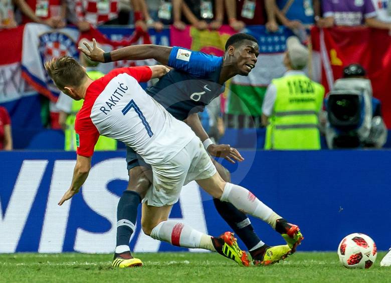 El francés Paul Pogba, hombre clave en el título de Francia en el Mundial de Rusia, no estará en la cita de Qatar. FOTO JUAN ANTONIO SÁNCHEZ