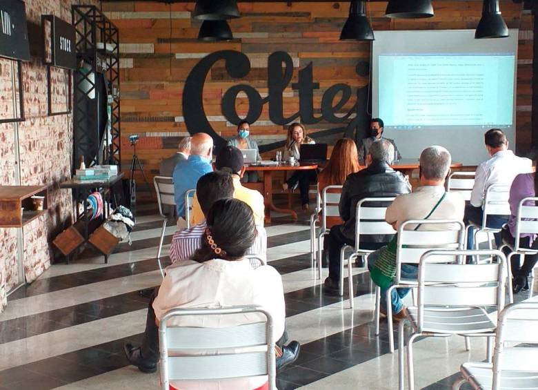 En su sede de Itagüí Coltejer realizó su asamblea de accionistas. FOTO Ferney Arias