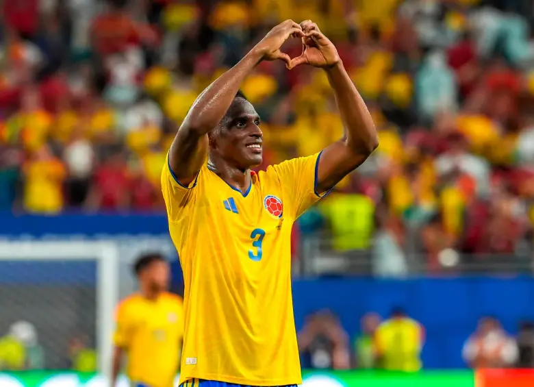 Jhon Lucumí, uno de los hombres importantes de Colombia en este Mundial. FOTO JUAN ANTONIO SÁNCHEZ