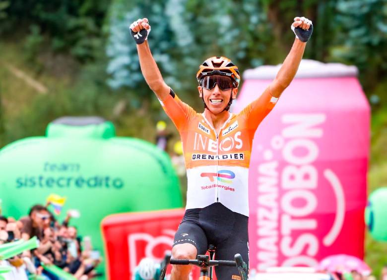 Egan logró su triunfo profesional número 23. En Zipaquirá reinó ante su gente. FOTO X-INEOS
