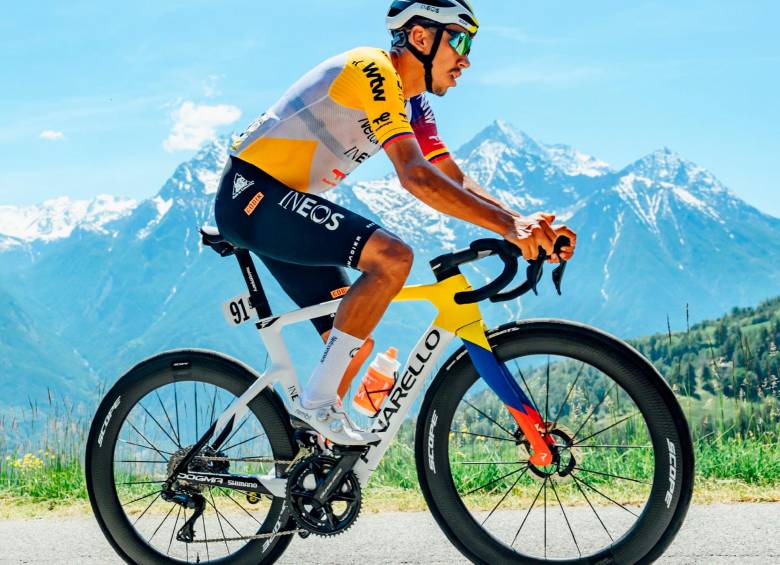 Egan Bernal logró este martes su segundo top-10 en la presente edición del Giro. FOTO X-Ineos