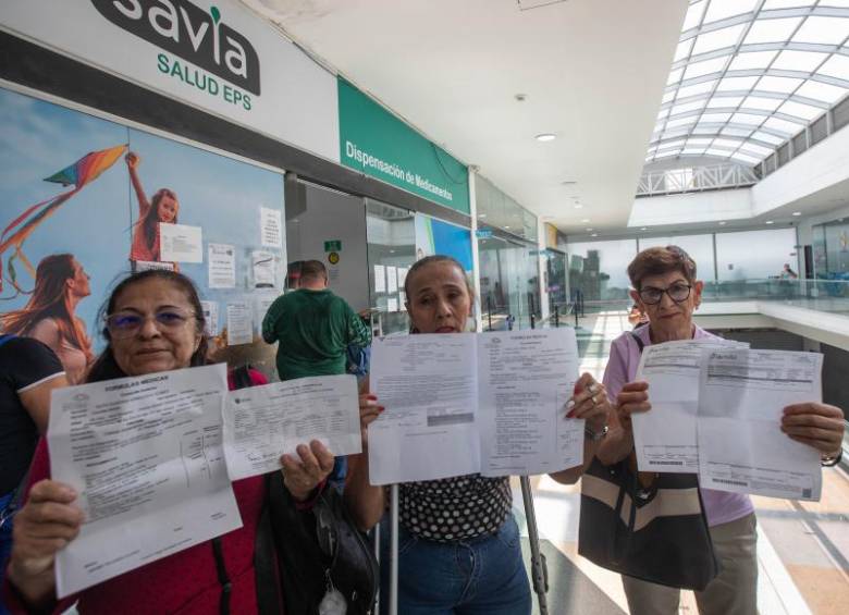 La EPS Savia Salud es motivo de preocupación en Antioquia por sus quejas, deudas con la red prestadora y los traumatismos en la entrega de medicamentos para sus 1,6 millones de afiliados. FOTO Esneyder Gutiérrez