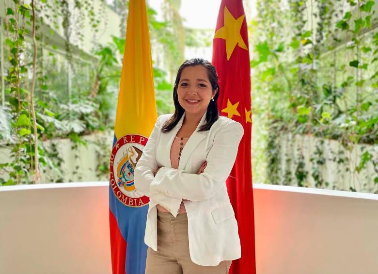 Ingrid Chaves, directora de la Cámara Colombo China, aseguró que la relación bilateral está en su mejor momento. FOTO Cortesía Cámara