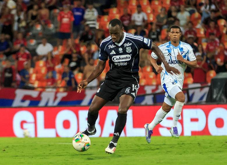 El volante vallecaucano Baldomero Perlaza regresó a la lista de convocados para el duelo de vuelta de Copa Libertadores. Foto: Camilo Suárez