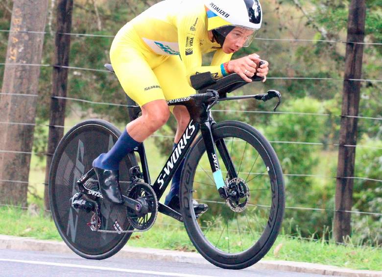 Miguel Ángel López, de 29 años de edad, espera estar de nuevo en el pelotón del ciclismo desde comienzos de 2024. FOTO: X-TEAM MEDELLÍN