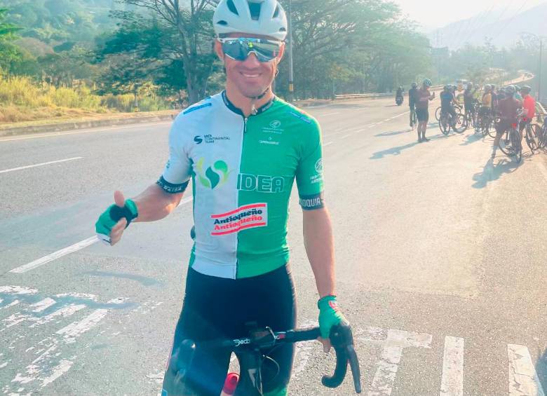 Danny Osorio llega motivado a la Vuelta a Tolima luego de ser noveno, en la clasificación de la montaña, en el Tour Colombia. FOTO EL COLOMBIANO