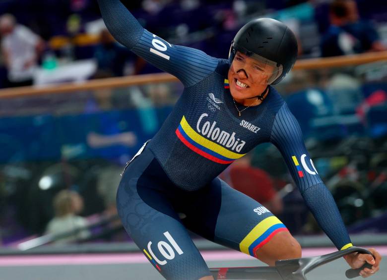 Stefany Cuadrado, de 19 años de edad, sorprende con sus resultados en el ciclismo de pista mundial. Ya está entre las mejores de su especialidad. FOTO GETTY
