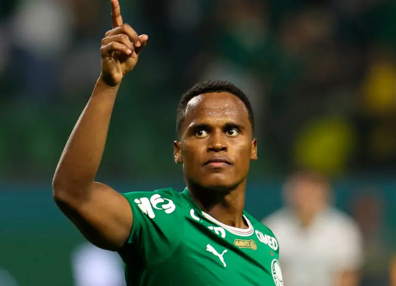 Jhon Arias ya empieza a destacarse con el Palmeiras. FOTO X-PALMEIRAS